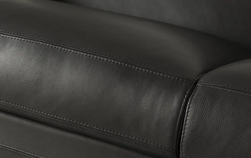 NOTTE 3 Cuir Lux Noir