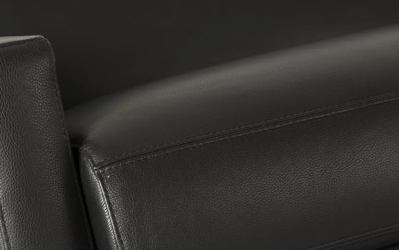 NOTTE 3 Cuir Lux Noir