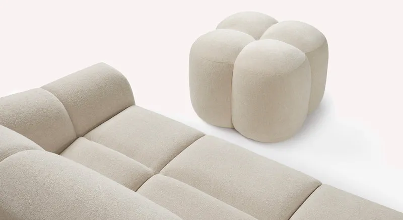 Lot canapé et pouf MAMA