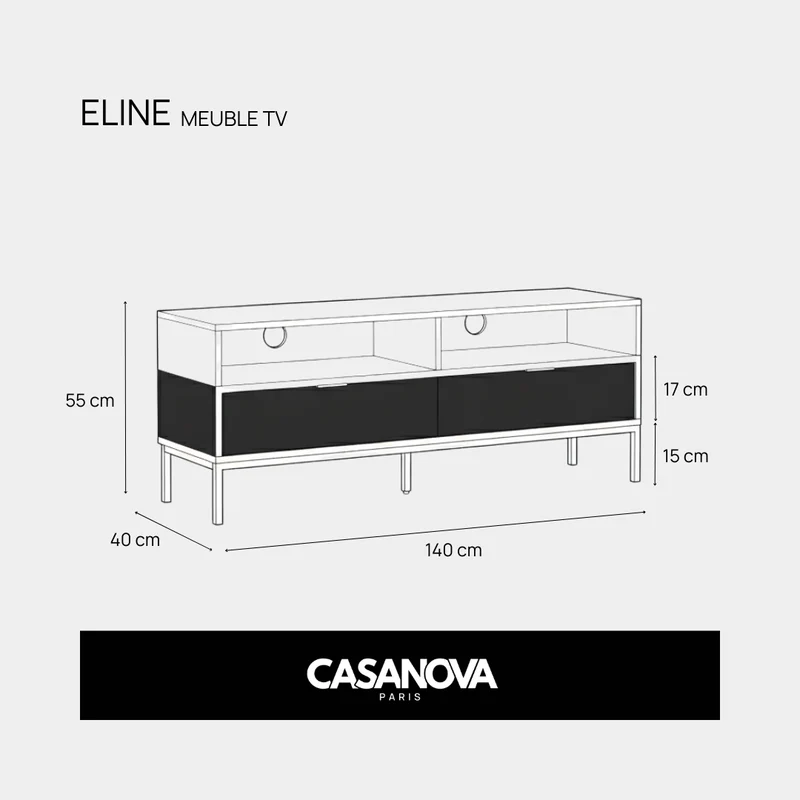 ELINE - MEUBLE TV