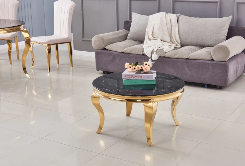 Table basse Baroque ronde