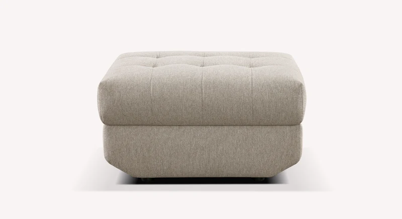 Lot canapé droit et pouf STELLA