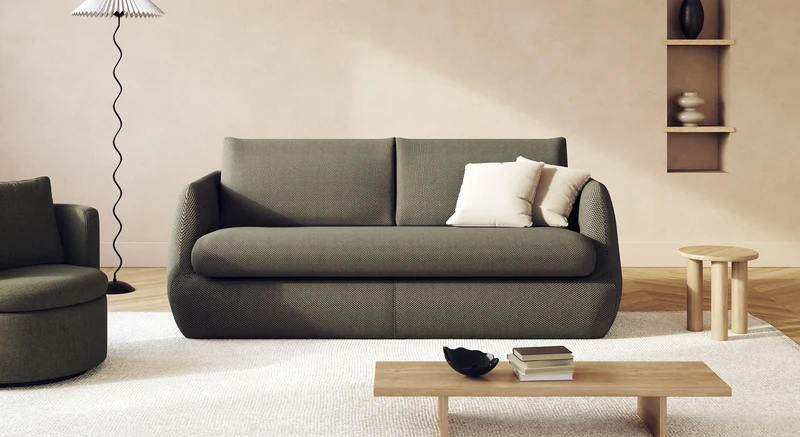 Lot canapé et fauteuil LUZ