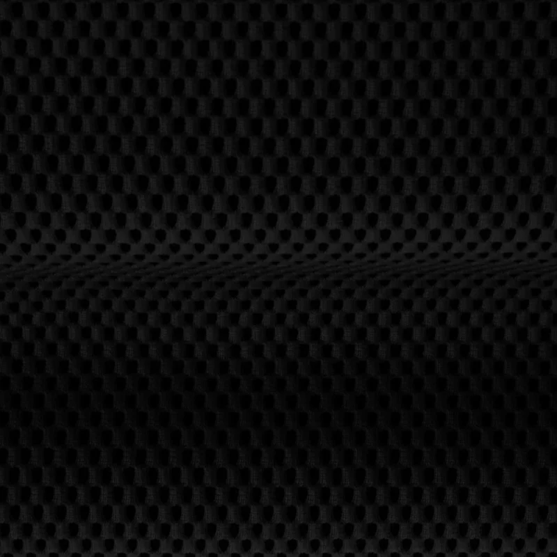 Canapé d'angle gauche MICADONI Bellis 3 places en tissu 3d noir