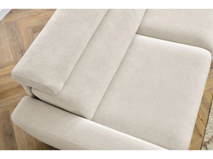 Canapé d'angle convertible BOBOCHIC Monaco beige 160