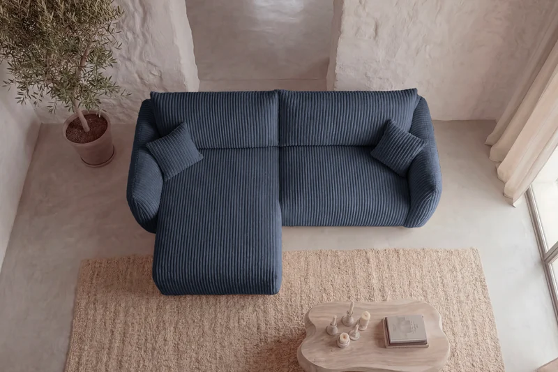 ELIO ANGLE MINI - Gros velours côtelé