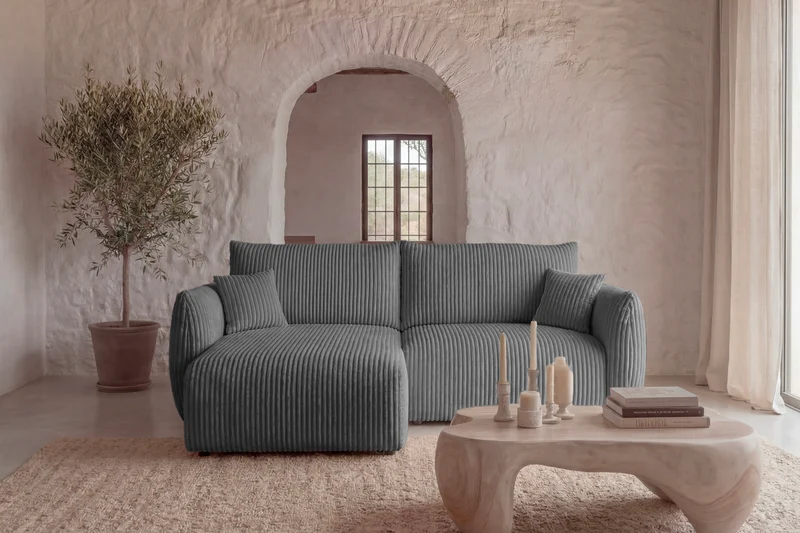 ELIO ANGLE MINI - Gros velours côtelé
