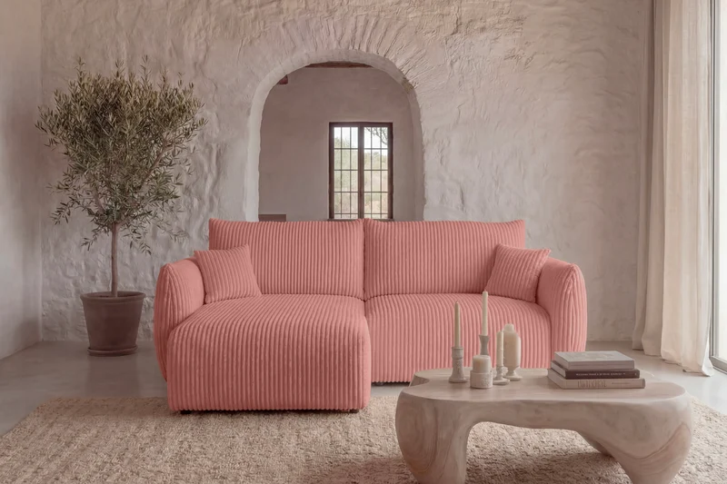 ELIO ANGLE MINI - Gros velours côtelé