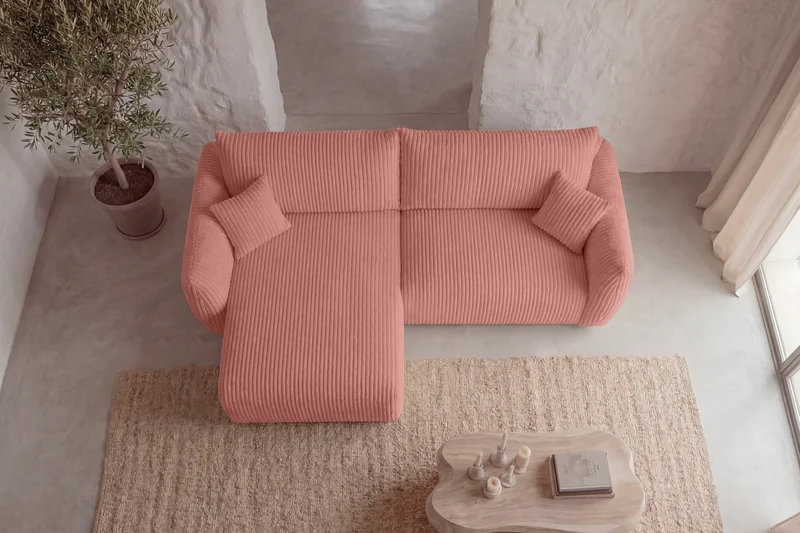 ELIO ANGLE MINI - Gros velours côtelé