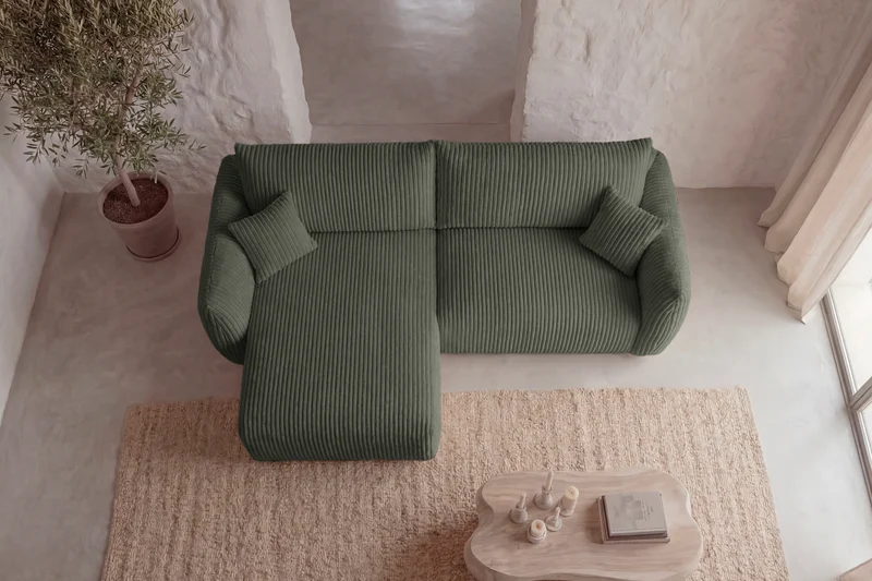 ELIO ANGLE MINI - Gros velours côtelé