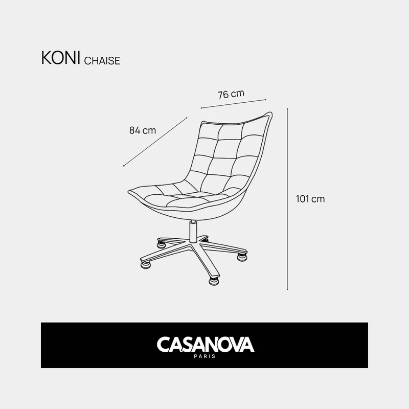 KONI - FAUTEUIL