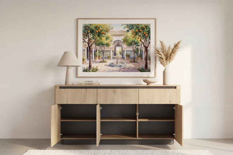 POPPY - BUFFET 3 PORTES