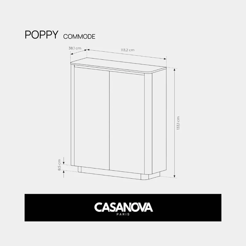 POPPY - COMMODE