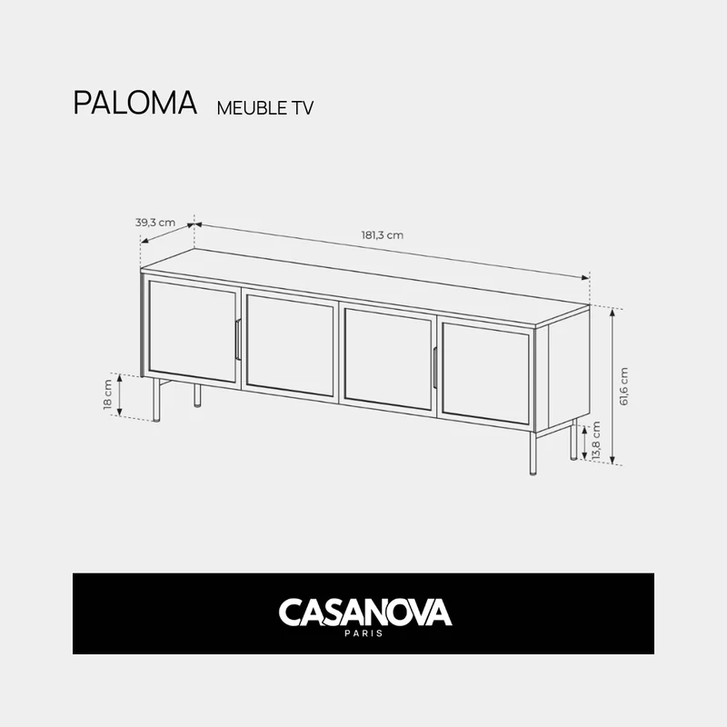 PALOMA - MEUBLE TV