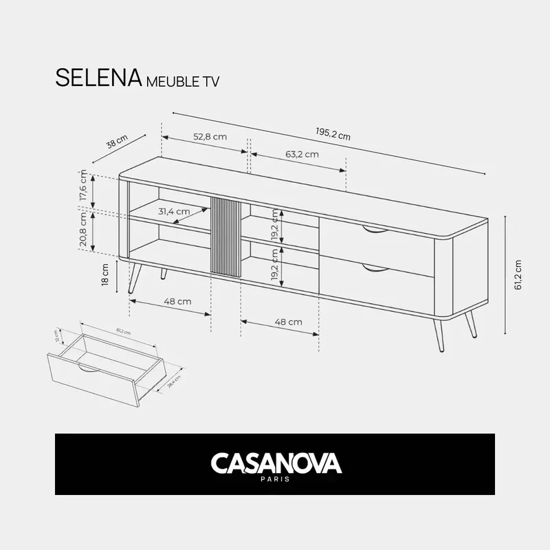 SELENA - MEUBLE TV