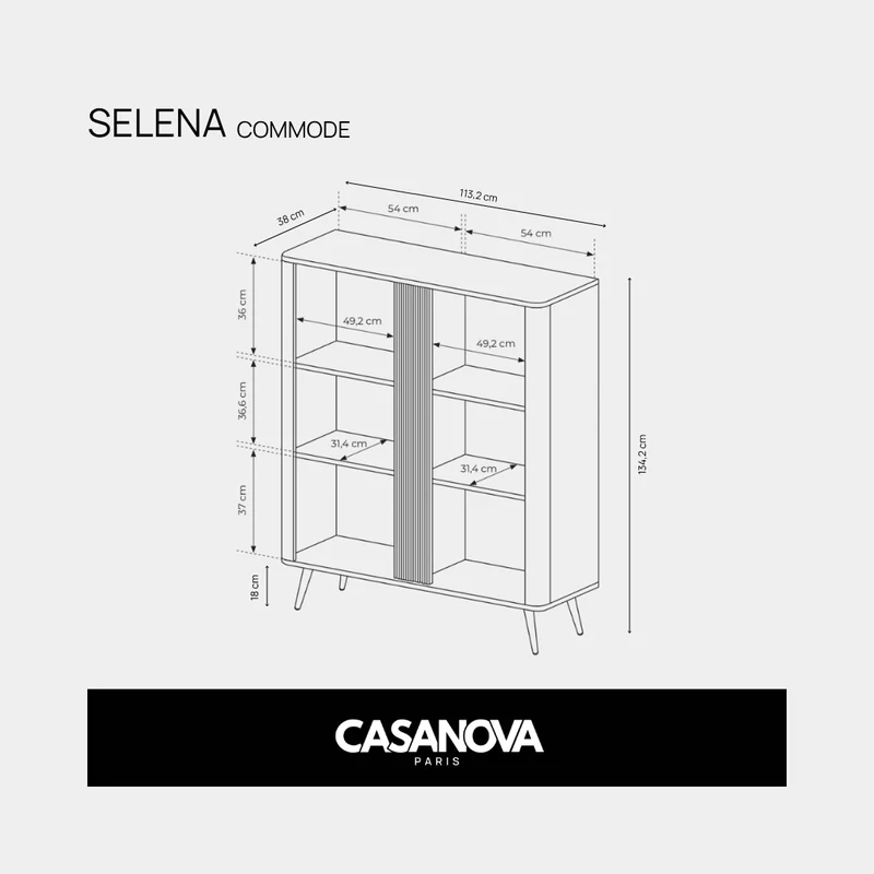 SELENA - COMMODE