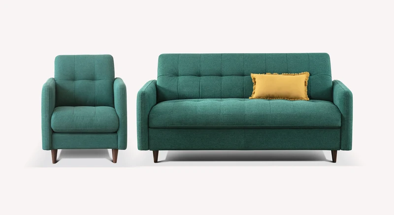 Lot canapé et fauteuil SOHO