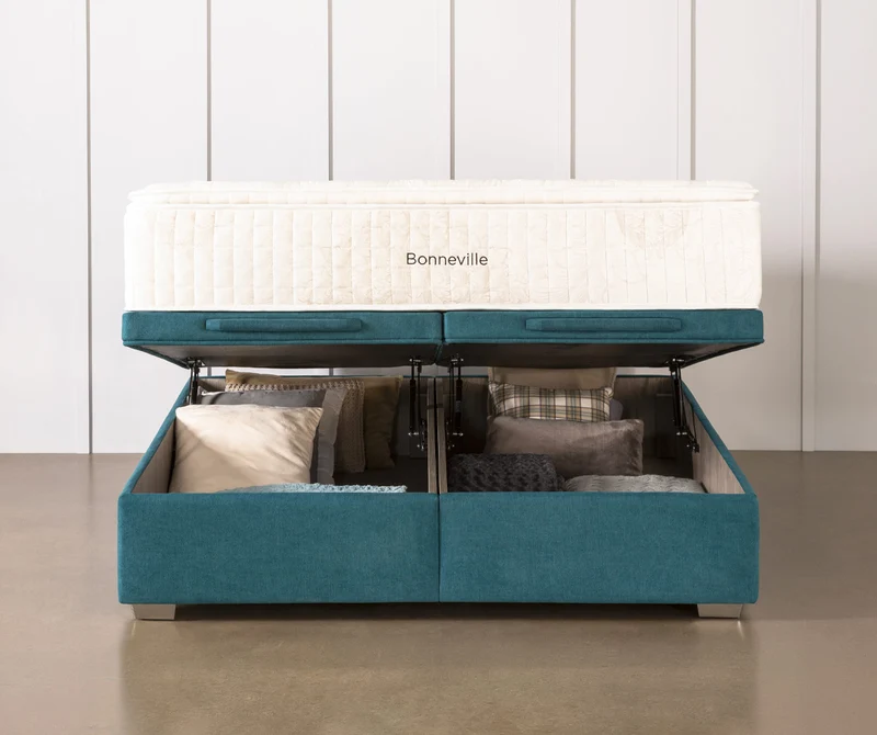 Sommier Coffre CABOURG Bronx Pétrol