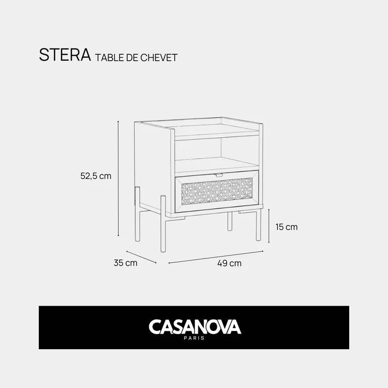 STERA - TABLE DE CHEVET