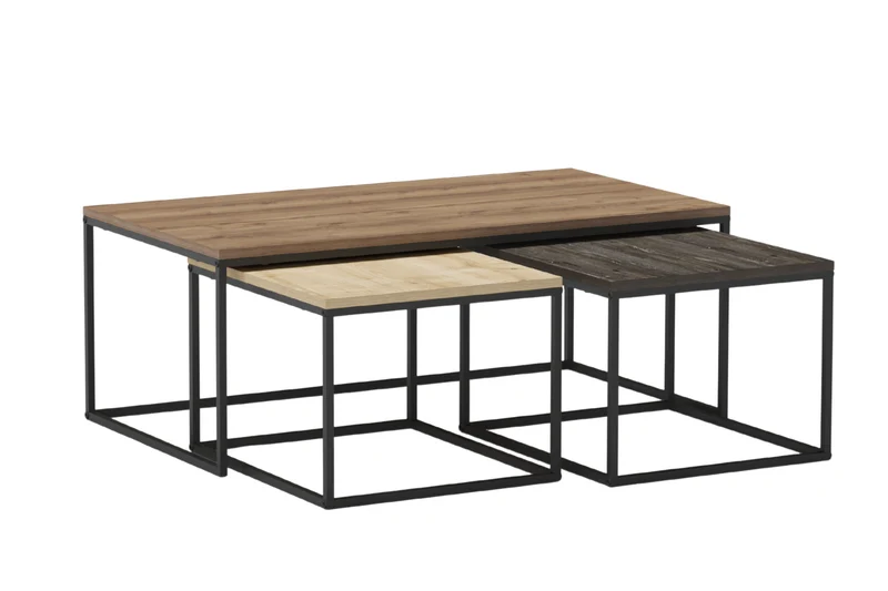 TRIO OPAL - TABLE BASSE