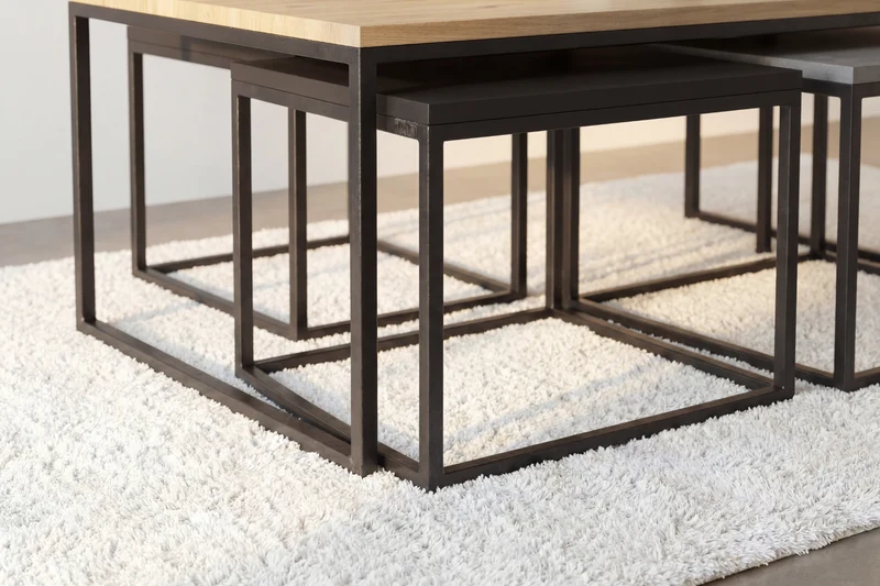 TRIO OPAL - TABLE BASSE