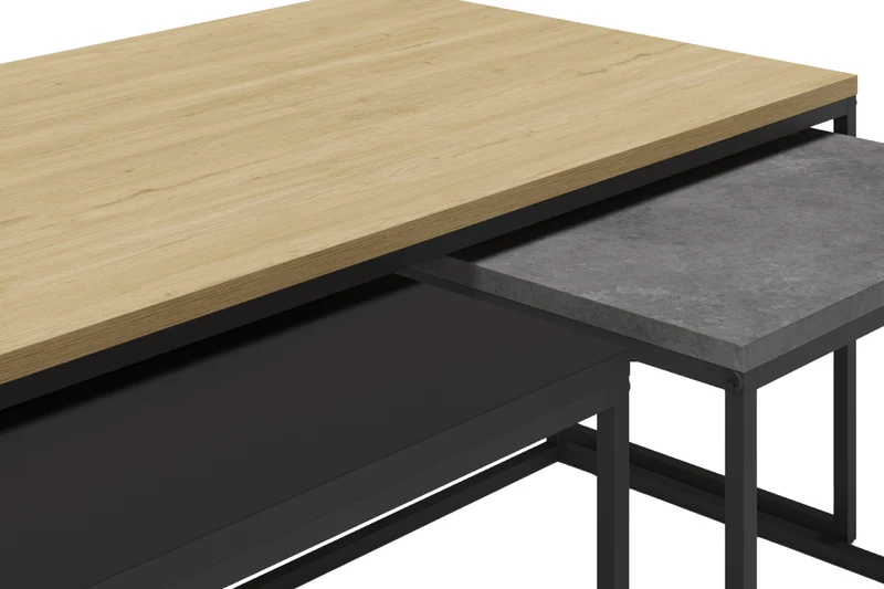TRIO OPAL - TABLE BASSE