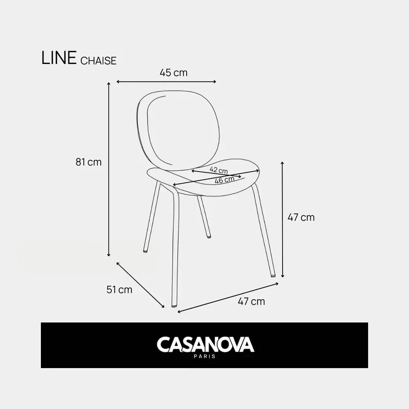 LOT LINE - CHAISE