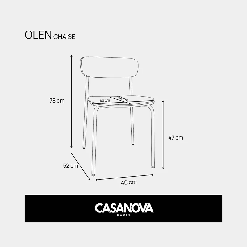 LOT OLEN - CHAISE