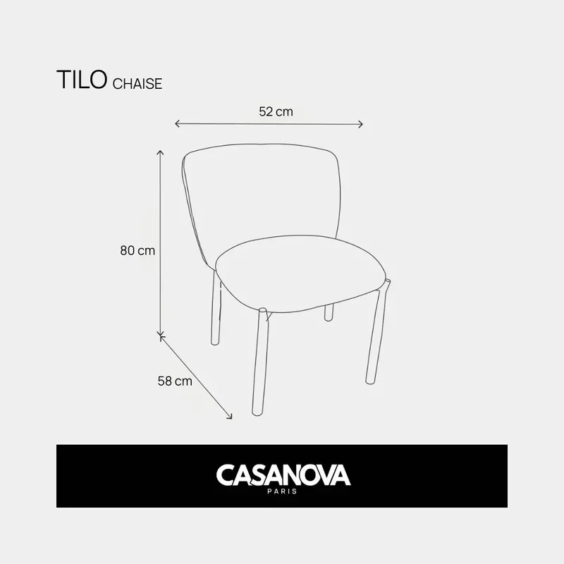LOT TILO - CHAISE