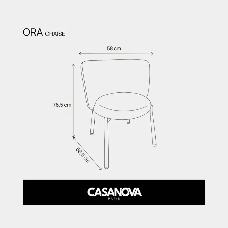 LOT ORA - FAUTEUIL