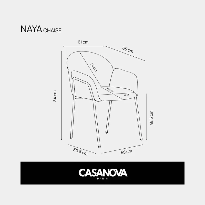 LOT NAYA - CHAISE