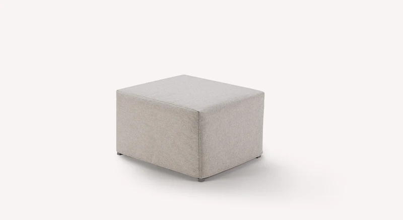 Pouf Lit LÉO Denver Naturel