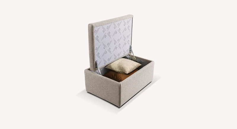 Pouf Coffre VIENNA Joint Mastic