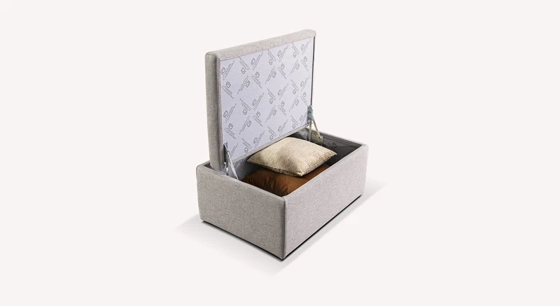 Pouf Coffre VIENNA Joint Mastic