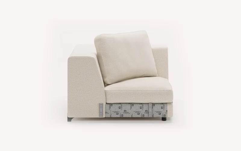 Module NELLY Chaise Longue +500 tissus & cuirs