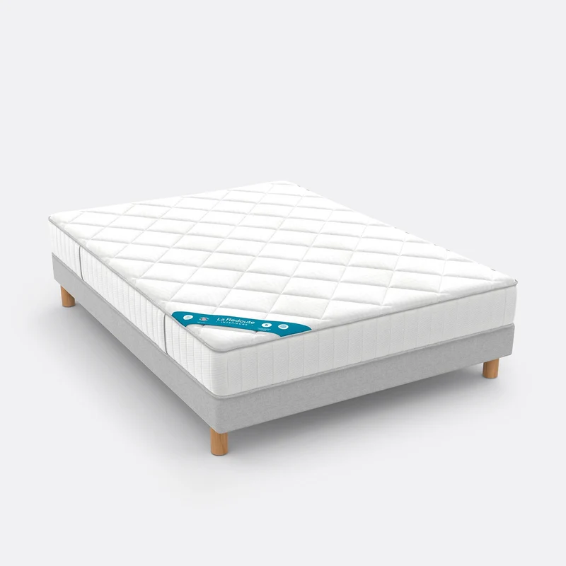 Matelas latex, 3 zones, soutien mi-ferme, accueil tonique