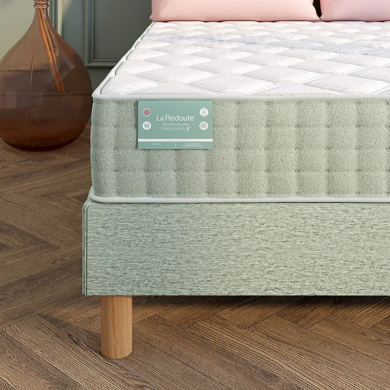 Matelas dos sensible latex, 5 zones, soutien ferme, accueil tonique 160x200cm