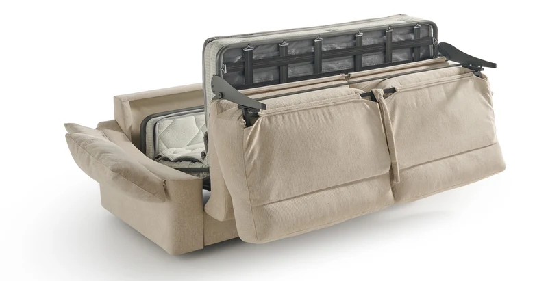 RODEZ - Canapé convertible 3 places - Velours