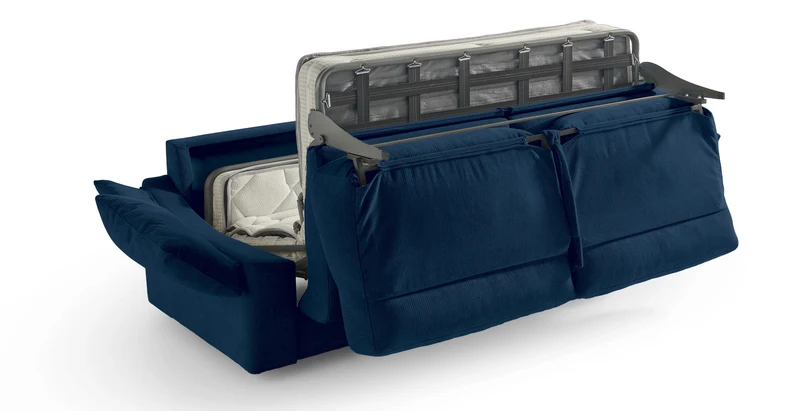 RODEZ - Canapé convertible 3 places - Velours