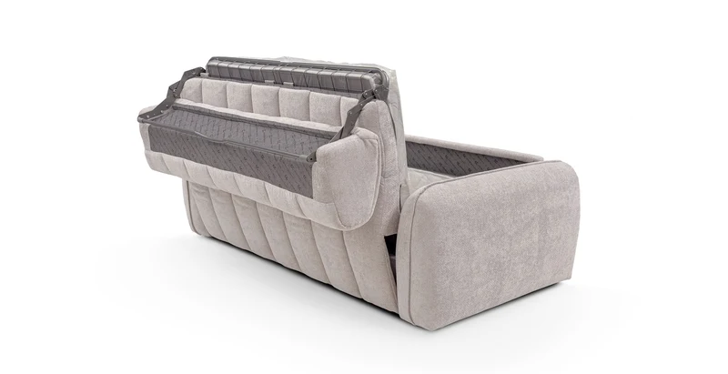 FREJUS Canapé convertible 3 places - Velours