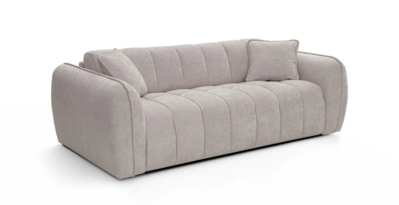 FREJUS Canapé convertible 3 places - Velours