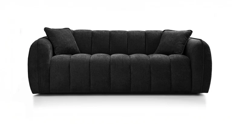 FREJUS Canapé convertible 3 places - Velours