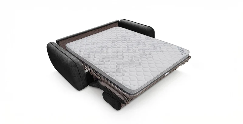 FREJUS Canapé convertible 3 places - Velours