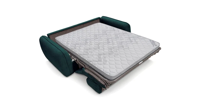 FREJUS Canapé convertible 3 places - Velours
