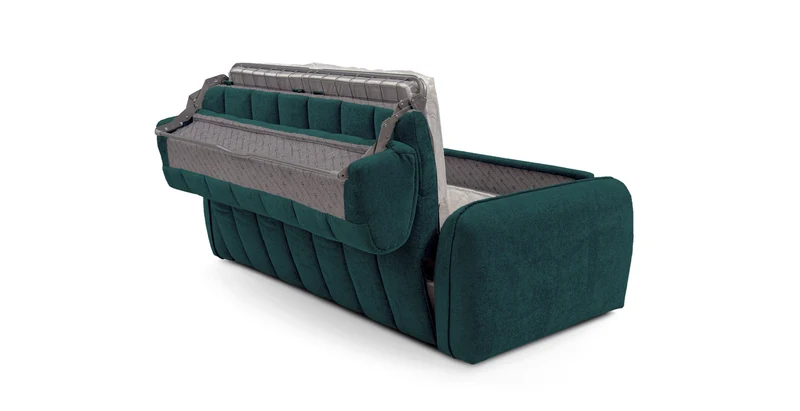 FREJUS Canapé convertible 3 places - Velours