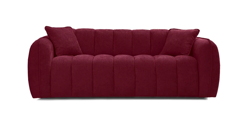 FREJUS Canapé convertible 3 places - Velours