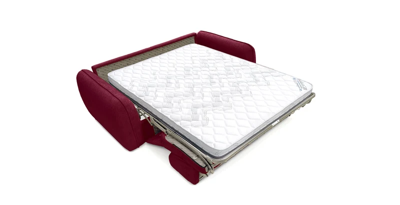 FREJUS Canapé convertible 3 places - Velours