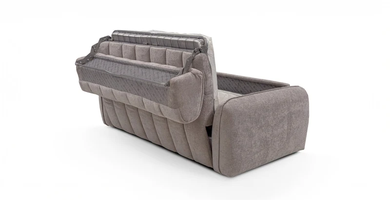 FREJUS Canapé convertible 3 places - Velours