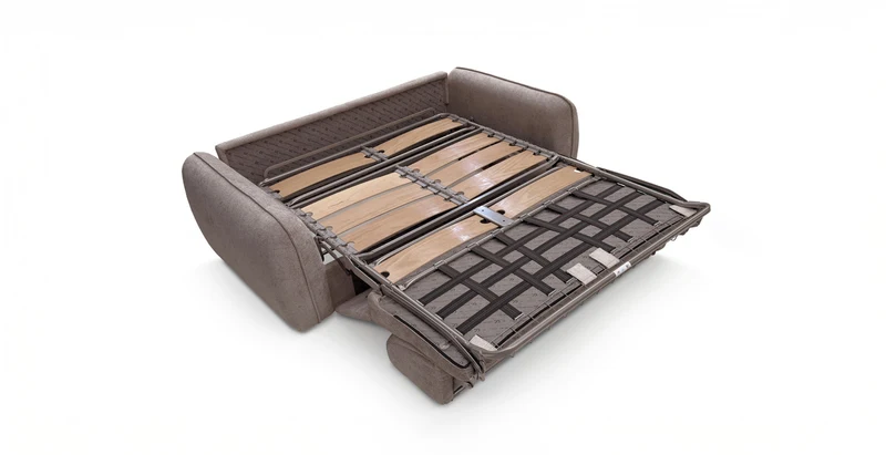 FREJUS Canapé convertible 3 places - Velours