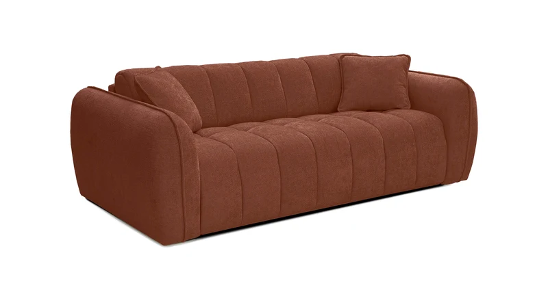 FREJUS Canapé convertible 3 places - Velours